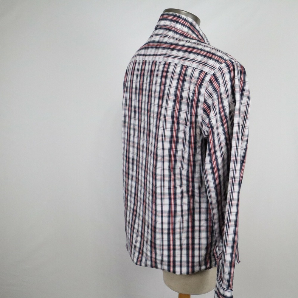 Croft & Barrow Shirt Mens Medium Casual Pocket Button‎ Down Plaid Long Sleeve - Picture 3 of 7